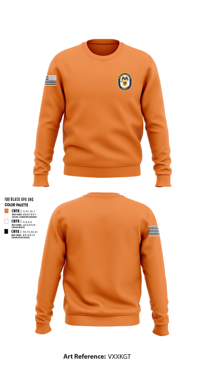 Tabb NJROTC 42524039 Crew Neck Sweatshirt - 7