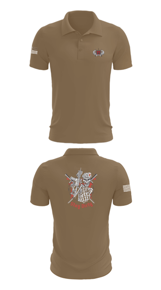 Short Sleeve Performance Polo, Dirty Deuce, , Teamtime, Team time, sublimation, custom sports apparel, team uniforms, spirit wear, spiritwear, sports uniforms, custom shirts, team store, custom team store, fundraiser sports, apparel fundraiser