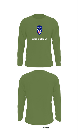 Long Sleeve Performance Shirt, 539th CTC(L), Army, Teamtime, Team time, sublimation, custom sports apparel, team uniforms, spirit wear, spiritwear, sports uniforms, custom shirts, team store, custom team store, fundraiser sports, apparel fundraiser