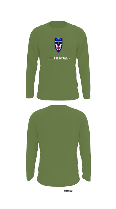 539th CTC(L) 64656051 Long Sleeve Performance Shirt - 52