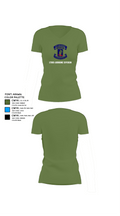173rd Airborne Division 25109873 Women's Short Sleeve V-neck Shirt - 44