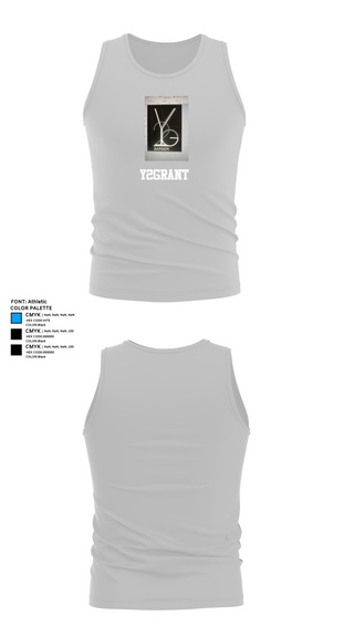 Tank Top, Y2GRANT, , Teamtime, Team time, sublimation, custom sports apparel, team uniforms, spirit wear, spiritwear, sports uniforms, custom shirts, team store, custom team store, fundraiser sports, apparel fundraiser