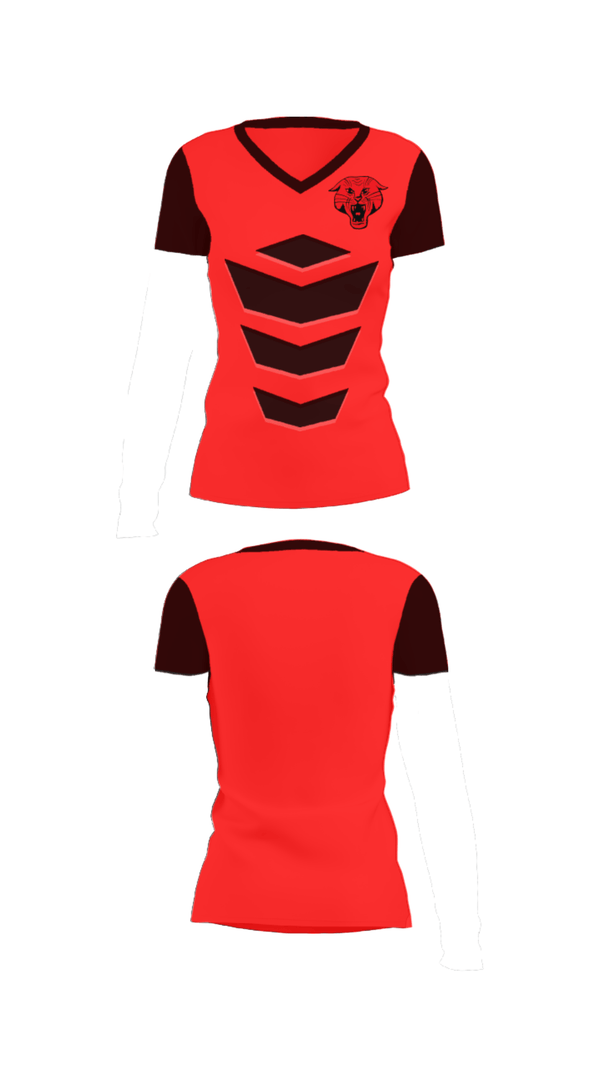 Women's Short Sleeve Vneck Shirt, Ellsworth Senior High School Baseball, Baseball, Teamtime, Team time, sublimation, custom sports apparel, team uniforms, spirit wear, spiritwear, sports uniforms, custom shirts, team store, custom team store, fundraiser sports, apparel fundraiser