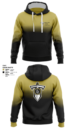 Hoodie, Roland Grise Athletics, Spirit Store, Teamtime, Team time, sublimation, custom sports apparel, team uniforms, spirit wear, spiritwear, sports uniforms, custom shirts, team store, custom team store, fundraiser sports, apparel fundraiser