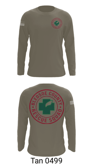 Long Sleeve Performance Shirt, Bledsoe County Rescue Squad, , Teamtime, Team time, sublimation, custom sports apparel, team uniforms, spirit wear, spiritwear, sports uniforms, custom shirts, team store, custom team store, fundraiser sports, apparel fundraiser