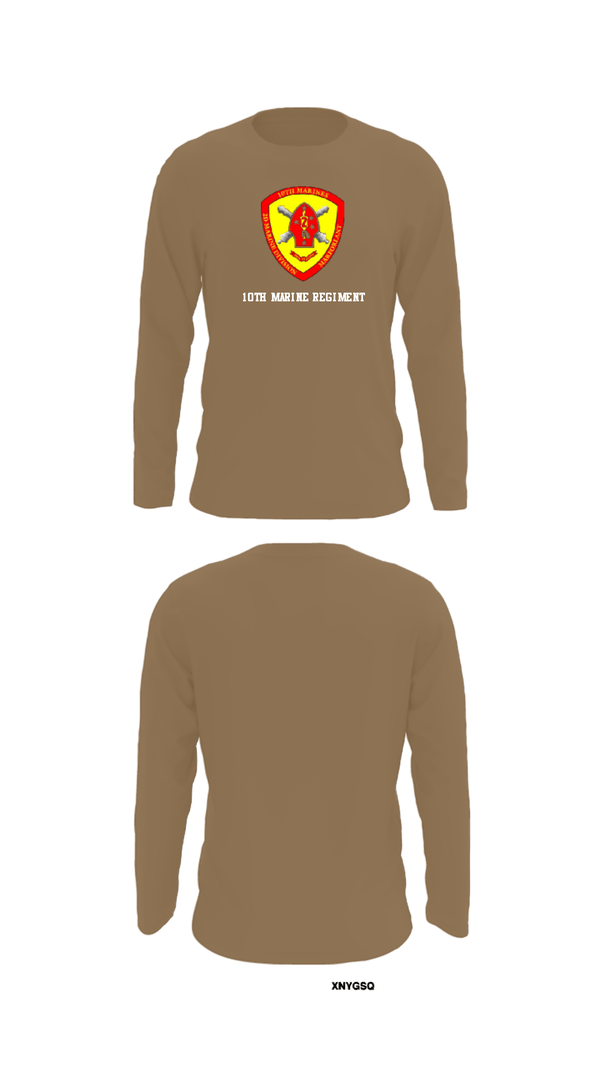 Long Sleeve Performance Shirt, 10th Marine Regiment, Marines, Teamtime, Team time, sublimation, custom sports apparel, team uniforms, spirit wear, spiritwear, sports uniforms, custom shirts, team store, custom team store, fundraiser sports, apparel fundraiser