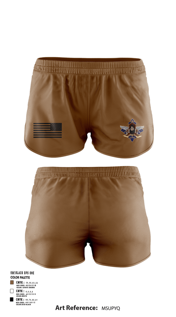 Ranger Panties, E 2-4 GSAB, Army, Teamtime, Team time, sublimation, custom sports apparel, team uniforms, spirit wear, spiritwear, sports uniforms, custom shirts, team store, custom team store, fundraiser sports, apparel fundraiser
