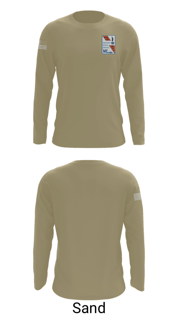 Long Sleeve Performance Shirt, RWJ JCMC, Fire Department, Teamtime, Team time, sublimation, custom sports apparel, team uniforms, spirit wear, spiritwear, sports uniforms, custom shirts, team store, custom team store, fundraiser sports, apparel fundraiser