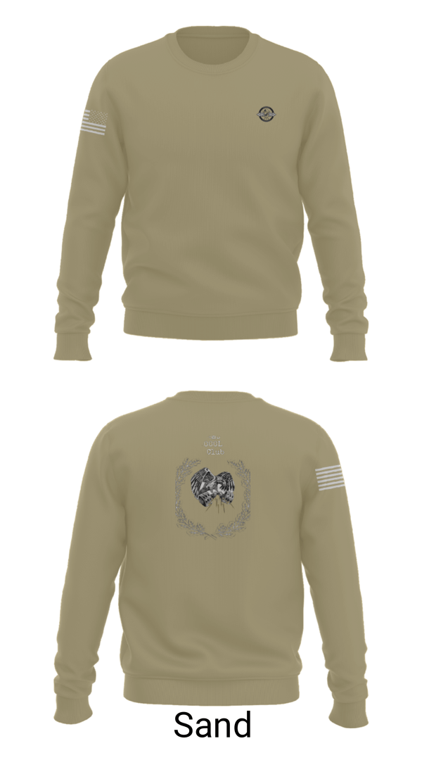 Crew Neck Sweatshirt, Fernspäh, Army, Teamtime, Team time, sublimation, custom sports apparel, team uniforms, spirit wear, spiritwear, sports uniforms, custom shirts, team store, custom team store, fundraiser sports, apparel fundraiser