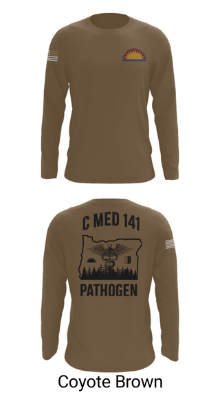 Long Sleeve Performance Shirt, C Med, National Guard, Teamtime, Team time, sublimation, custom sports apparel, team uniforms, spirit wear, spiritwear, sports uniforms, custom shirts, team store, custom team store, fundraiser sports, apparel fundraiser
