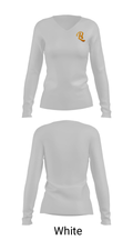 Tucumcari High School Softball 19476025 Women's Long Sleeve V-neck Shirt - 6