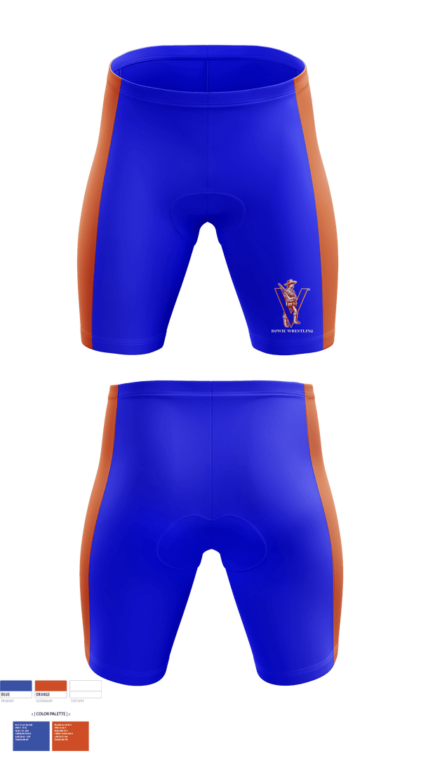Men's Compression Shorts, Bowie, Wrestling, Teamtime, Team time, sublimation, custom sports apparel, team uniforms, spirit wear, spiritwear, sports uniforms, custom shirts, team store, custom team store, fundraiser sports, apparel fundraiser