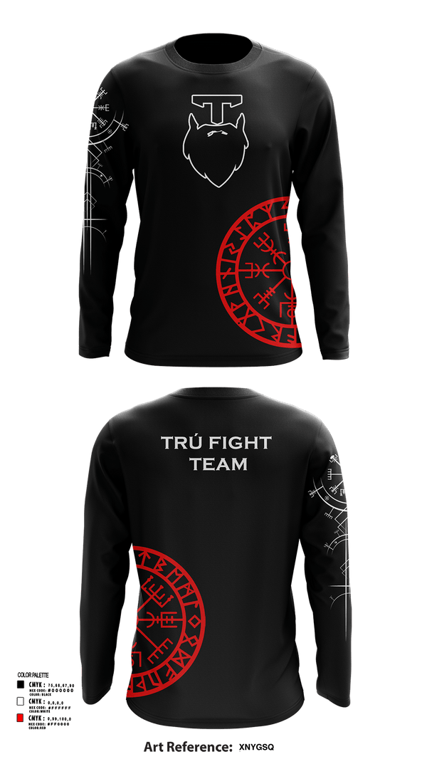 Long Sleeve Rash Guard Shirt, Trú Fight Team, Spirit Store, Teamtime, Team time, sublimation, custom sports apparel, team uniforms, spirit wear, spiritwear, sports uniforms, custom shirts, team store, custom team store, fundraiser sports, apparel fundraiser