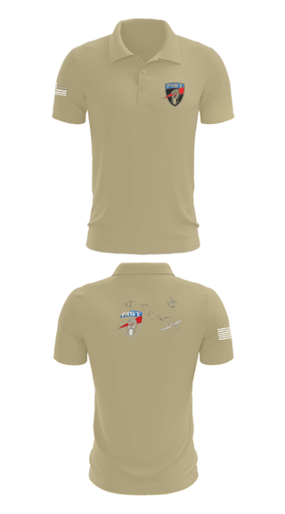 Short Sleeve Performance Polo, 3-172 FiST, Army, Teamtime, Team time, sublimation, custom sports apparel, team uniforms, spirit wear, spiritwear, sports uniforms, custom shirts, team store, custom team store, fundraiser sports, apparel fundraiser