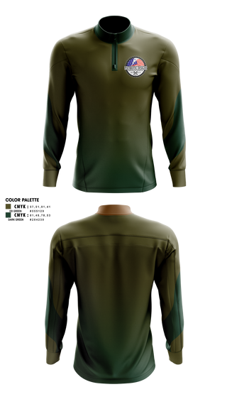 Quarter Zip Jacket, Patriotic Designs & CNC, , Teamtime, Team time, sublimation, custom sports apparel, team uniforms, spirit wear, spiritwear, sports uniforms, custom shirts, team store, custom team store, fundraiser sports, apparel fundraiser