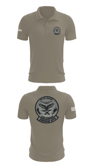 Short Sleeve Performance Polo, Iron Eagle Shadow Ops, Army, Teamtime, Team time, sublimation, custom sports apparel, team uniforms, spirit wear, spiritwear, sports uniforms, custom shirts, team store, custom team store, fundraiser sports, apparel fundraiser