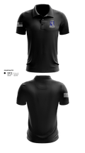 1-77 AR A Co. 43528824 Short Sleeve Performance Polo - 105