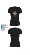 Granite Falls Middle School Soccer 39845598 Women's Short Sleeve V-neck Shirt - 37