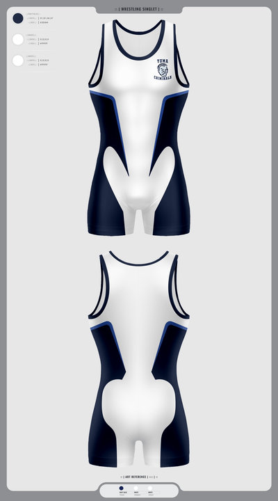 Yuma High School Wrestling 97193849 Wrestling Singlet - 2