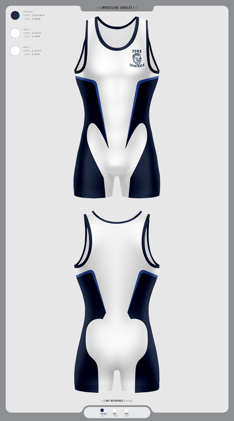 Wrestling Singlet, Yuma High School Wrestling, Wrestling, Teamtime, Team time, sublimation, custom sports apparel, team uniforms, spirit wear, spiritwear, sports uniforms, custom shirts, team store, custom team store, fundraiser sports, apparel fundraiser