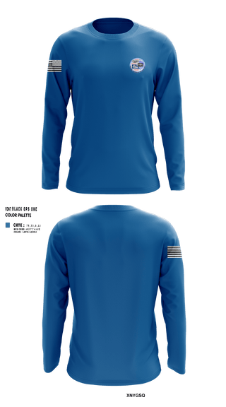 Long Sleeve Performance Shirt, POLARS, Air Force, Teamtime, Team time, sublimation, custom sports apparel, team uniforms, spirit wear, spiritwear, sports uniforms, custom shirts, team store, custom team store, fundraiser sports, apparel fundraiser