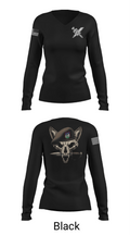 82EASOS 24073649 Women's Long Sleeve V-neck Shirt - 37