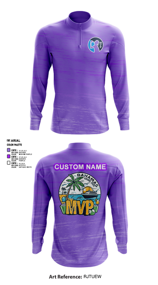 Quarter Zip Jacket, MVP Cruise 2025, Spirit Store, Teamtime, Team time, sublimation, custom sports apparel, team uniforms, spirit wear, spiritwear, sports uniforms, custom shirts, team store, custom team store, fundraiser sports, apparel fundraiser
