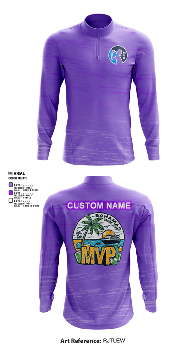 MVP Cruise 2025 37485566 Quarter Zip Jacket - 3