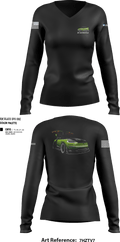 EV Autostyle 56897725 Women's Long Sleeve V-neck Shirt - 29