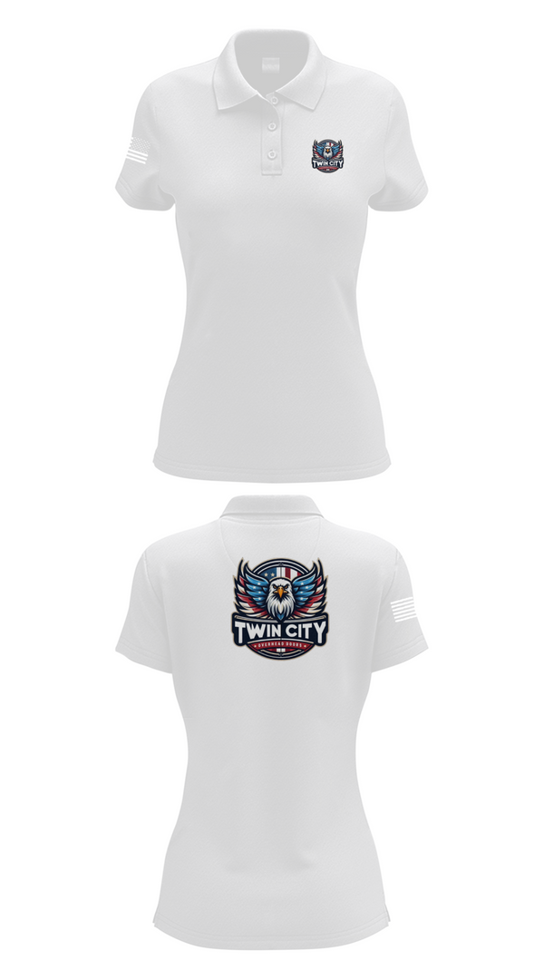 Womens Short Sleeve Performance Polo, Twin City Overhead Door, , Teamtime, Team time, sublimation, custom sports apparel, team uniforms, spirit wear, spiritwear, sports uniforms, custom shirts, team store, custom team store, fundraiser sports, apparel fundraiser