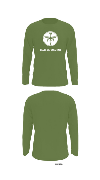 Long Sleeve Performance Shirt, Delta Defense Unit, Police, Teamtime, Team time, sublimation, custom sports apparel, team uniforms, spirit wear, spiritwear, sports uniforms, custom shirts, team store, custom team store, fundraiser sports, apparel fundraiser