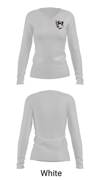 Womens Long Sleeve Vneck Shirt, Tri-County High School Band, Spirit Store, Teamtime, Team time, sublimation, custom sports apparel, team uniforms, spirit wear, spiritwear, sports uniforms, custom shirts, team store, custom team store, fundraiser sports, apparel fundraiser