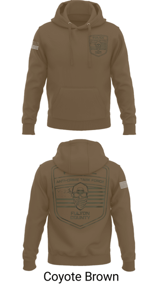 Hoodie, Fulton County Anti-Crime Task Force, , Teamtime, Team time, sublimation, custom sports apparel, team uniforms, spirit wear, spiritwear, sports uniforms, custom shirts, team store, custom team store, fundraiser sports, apparel fundraiser