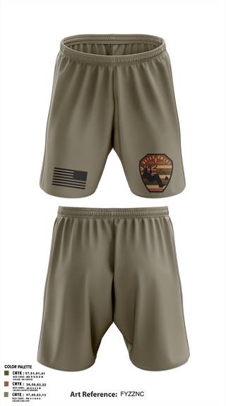 Athletic Shorts With Pockets, Detachment 1, Air Force, Teamtime, Team time, sublimation, custom sports apparel, team uniforms, spirit wear, spiritwear, sports uniforms, custom shirts, team store, custom team store, fundraiser sports, apparel fundraiser