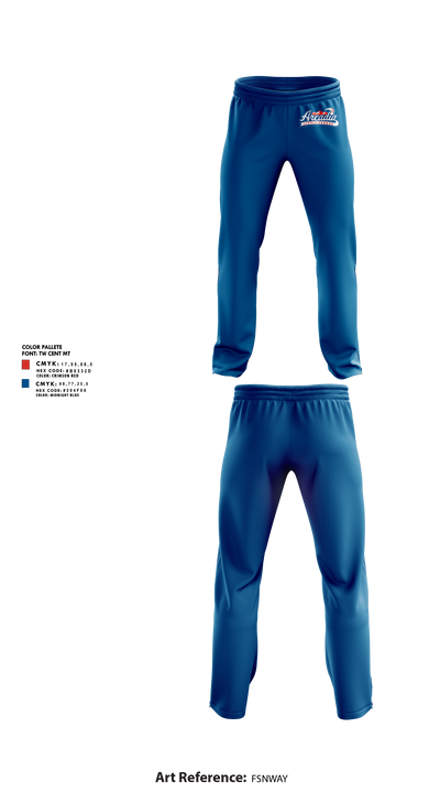 Arcadia Little League Baseball 71196264 Sweatpants - 4