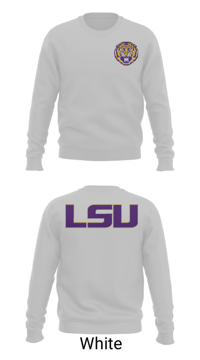 Louisiana State University 82713669 Crew Neck Sweatshirt - 2