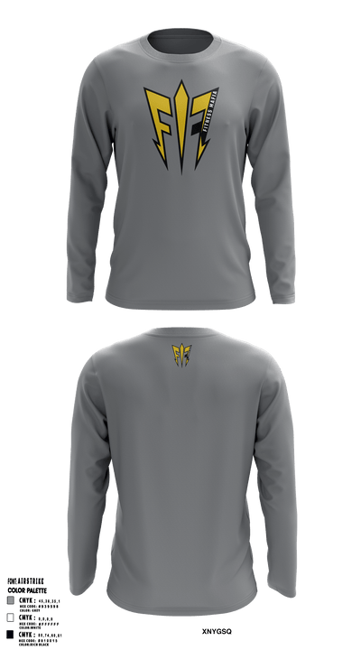 Fitness Mafia 9124389 Long Sleeve Performance Shirt 3