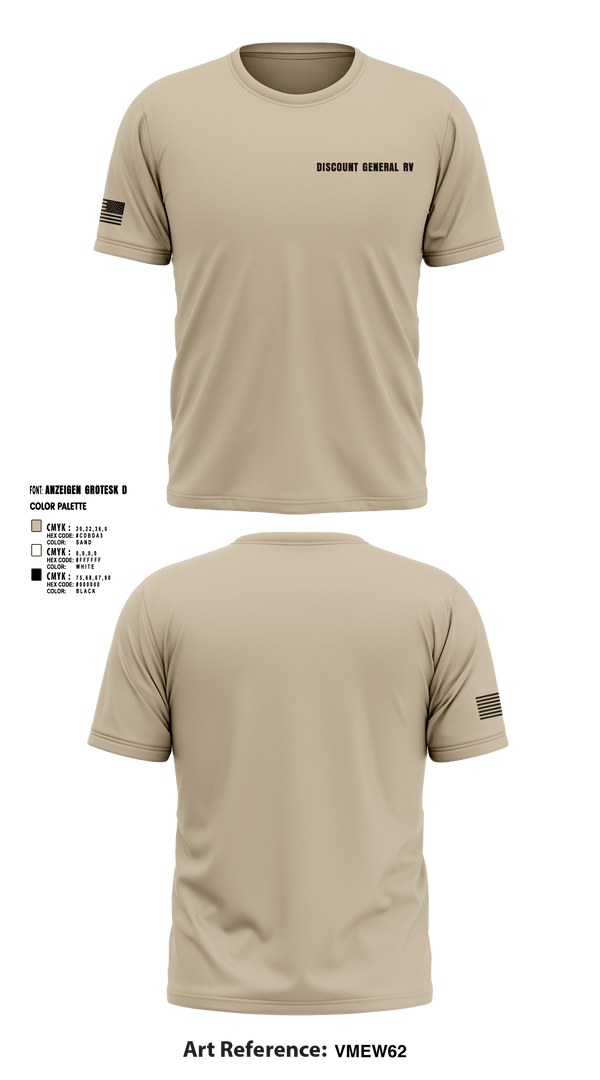 Short Sleeve Performance Shirt, Discount General RV, , Teamtime, Team time, sublimation, custom sports apparel, team uniforms, spirit wear, spiritwear, sports uniforms, custom shirts, team store, custom team store, fundraiser sports, apparel fundraiser