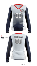 Plainview High School Volleyball 46970180 Women's Long Sleeve V-neck Shirt - 41