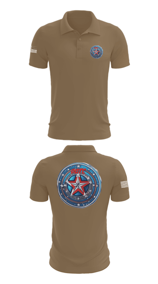 Short Sleeve Performance Polo, Defenders of the Coast, Army, Teamtime, Team time, sublimation, custom sports apparel, team uniforms, spirit wear, spiritwear, sports uniforms, custom shirts, team store, custom team store, fundraiser sports, apparel fundraiser