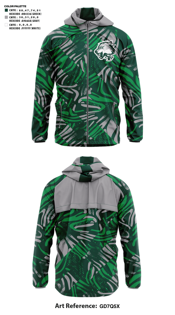 Windbreaker, Edmond Santa Fe High School Football, Football, Teamtime, Team time, sublimation, custom sports apparel, team uniforms, spirit wear, spiritwear, sports uniforms, custom shirts, team store, custom team store, fundraiser sports, apparel fundraiser