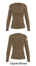C-1-10 Troop 2 Ghetto Boys 91621666 Women's Long Sleeve V-neck Shirt - 17