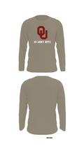 OU Army ROTC 95723228 Long Sleeve Performance Shirt - 72