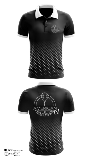 Short Sleeve Performance Polo, American Beach Tennis, Tennis, Teamtime, Team time, sublimation, custom sports apparel, team uniforms, spirit wear, spiritwear, sports uniforms, custom shirts, team store, custom team store, fundraiser sports, apparel fundraiser