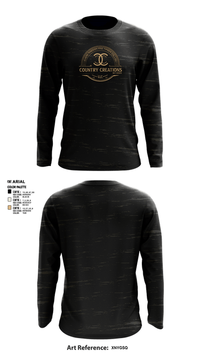 Country Creations by Bob 54128661 Long Sleeve Performance Shirt 1