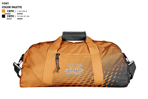 Duffle Bag, Malvern High School Volleyball, Women's Volleyball, Teamtime, Team time, sublimation, custom sports apparel, team uniforms, spirit wear, spiritwear, sports uniforms, custom shirts, team store, custom team store, fundraiser sports, apparel fundraiser