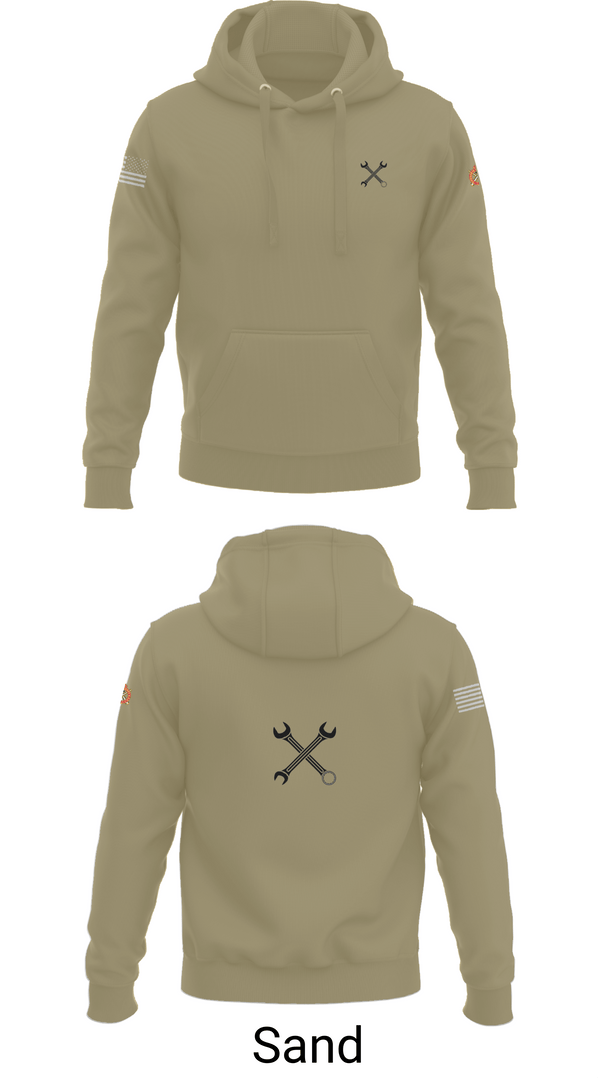 Hoodie, B CO 2-12 CAV, Army, Teamtime, Team time, sublimation, custom sports apparel, team uniforms, spirit wear, spiritwear, sports uniforms, custom shirts, team store, custom team store, fundraiser sports, apparel fundraiser
