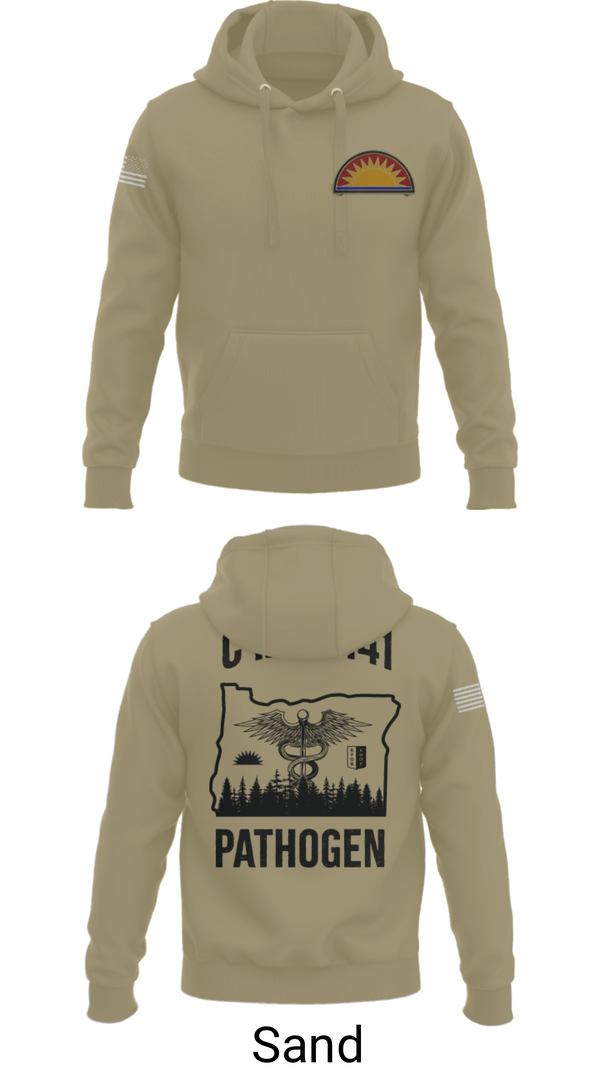 Hoodie, C Med, National Guard, Teamtime, Team time, sublimation, custom sports apparel, team uniforms, spirit wear, spiritwear, sports uniforms, custom shirts, team store, custom team store, fundraiser sports, apparel fundraiser