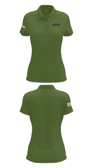 Womens Short Sleeve Performance Polo, JDC PBA, Police, Teamtime, Team time, sublimation, custom sports apparel, team uniforms, spirit wear, spiritwear, sports uniforms, custom shirts, team store, custom team store, fundraiser sports, apparel fundraiser