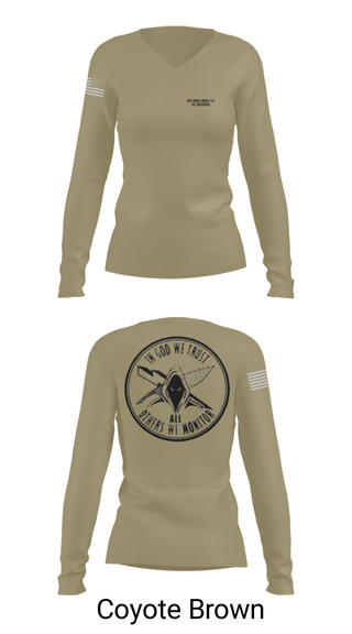 Women's Long Sleeve Vneck Shirt, OT Division, Navy, Teamtime, Team time, sublimation, custom sports apparel, team uniforms, spirit wear, spiritwear, sports uniforms, custom shirts, team store, custom team store, fundraiser sports, apparel fundraiser